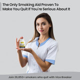 Vice Breaker: Quit Smoking for The Last Time. Stop Smoking Within 30 Days. Clean Your Lungs, Eliminate Cravings, Regain Your Health & Detox. 100% Natural & Herbal Without ANY Nicotine or Side Effects.